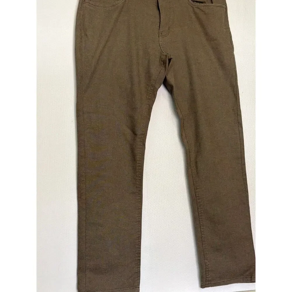 English Laundry Brown 36x32 Straight Fit Stretch Pants‎ Business Casual